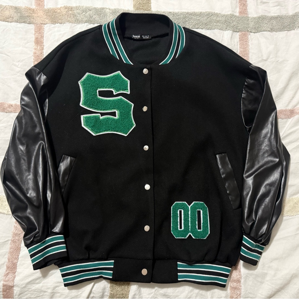 Black Varsity Jacket